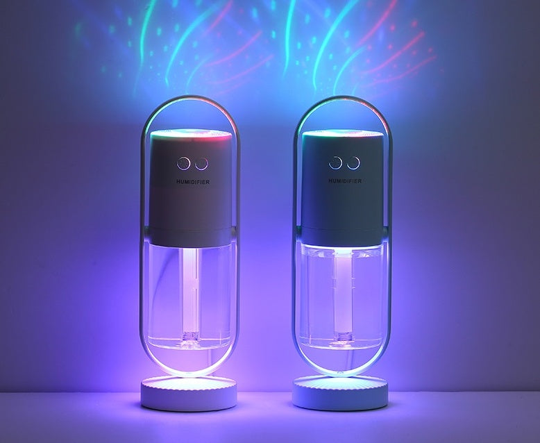 USB Mini Humidifier with Projection Night Light – image 3