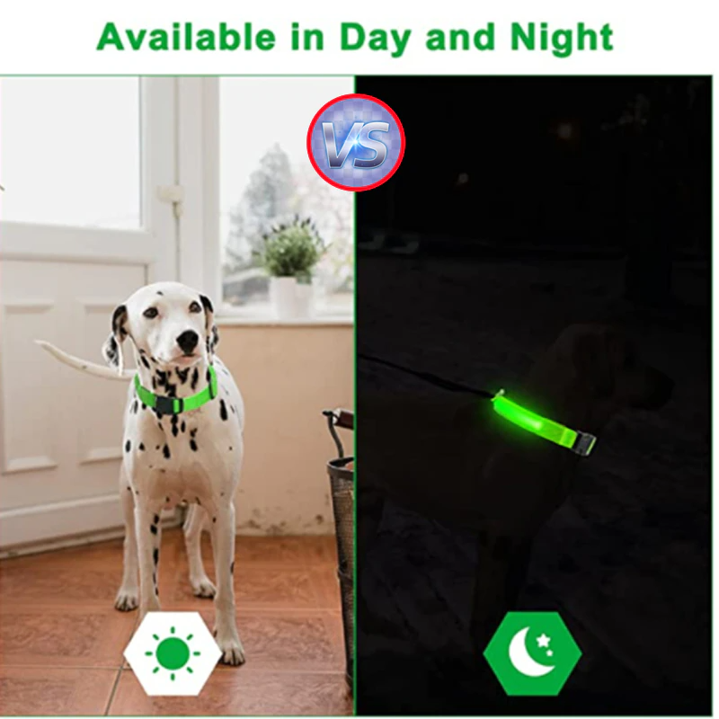 LED Light-Up Adjustable Dog Collar – image 9