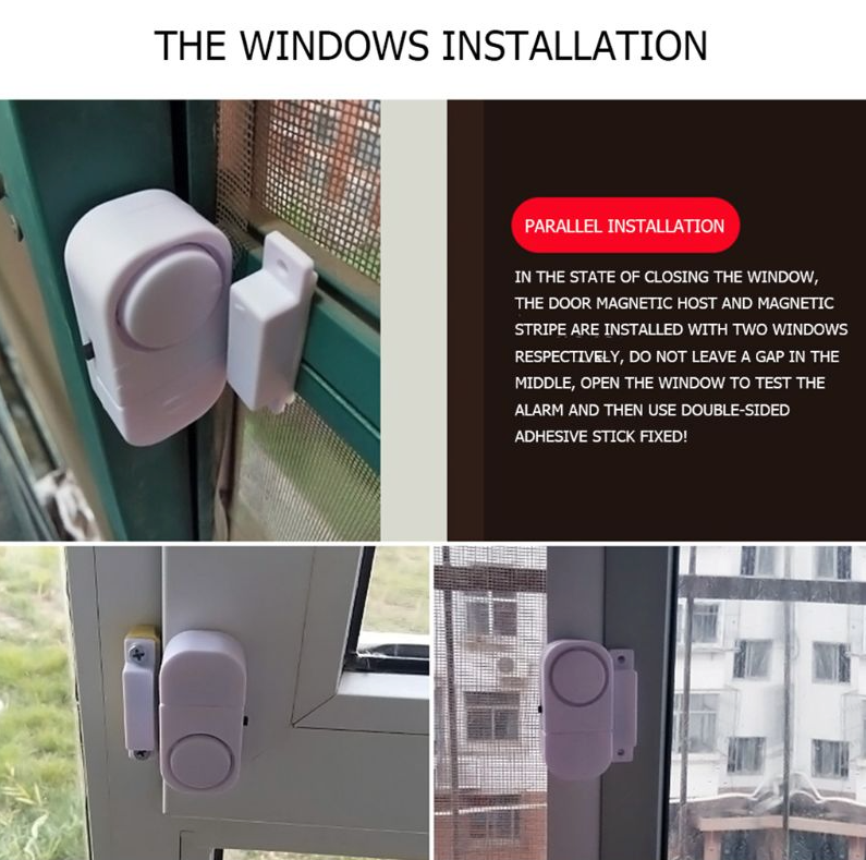 6-Piece Wireless Door & Window Alarm Set – image 5