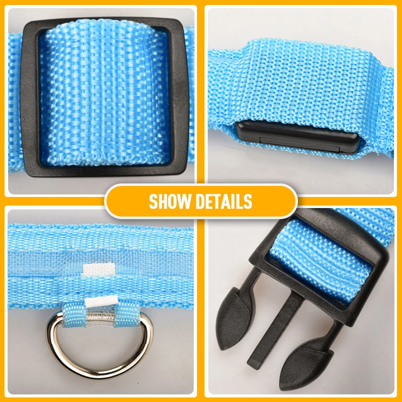 LED Light-Up Adjustable Dog Collar – image 17