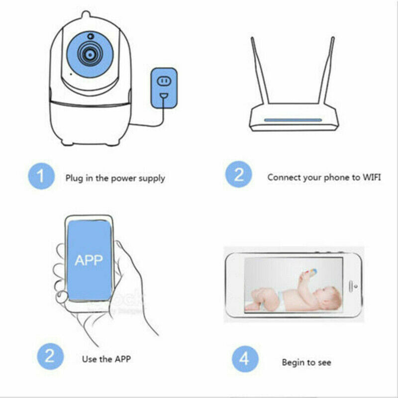 1080p Pan-Tilt Wi-Fi Indoor Security Camera – image 5