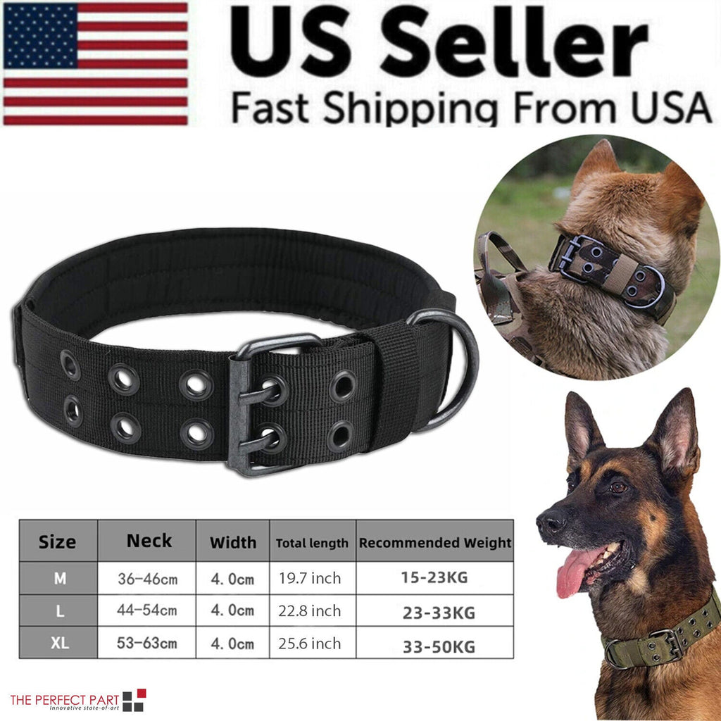 Heavy-Duty Wide Tactical Dog Collar – image 12