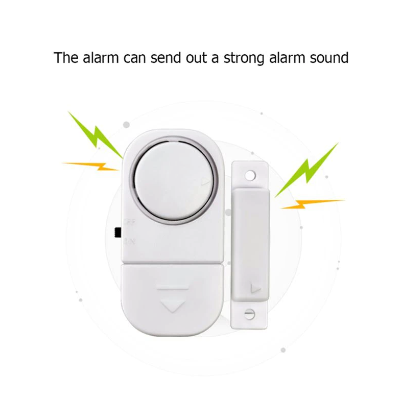 6-Piece Wireless Door & Window Alarm Set – image 2
