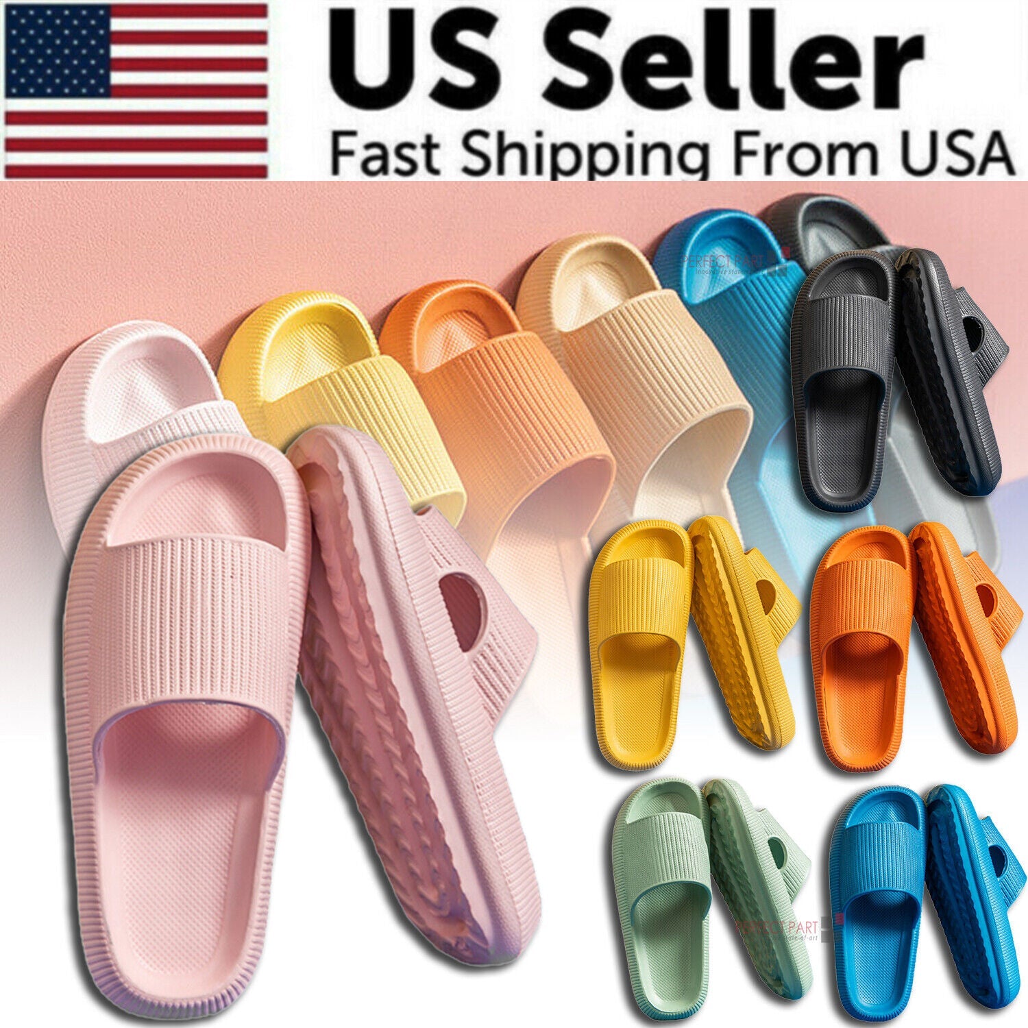 Ultra-Soft Cloud Pillow Slides – image 1