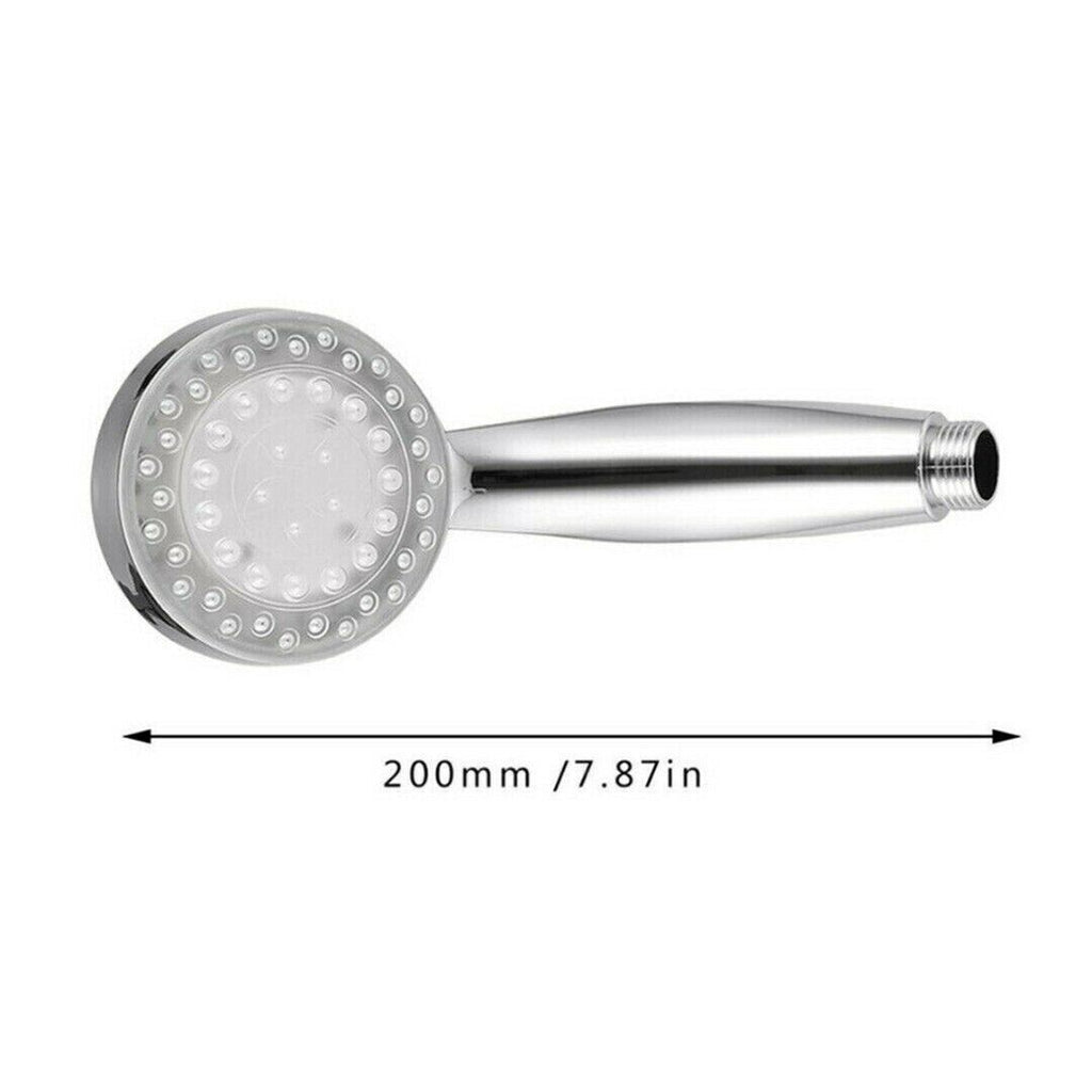 7-Color LED Handheld Shower Head – image 4