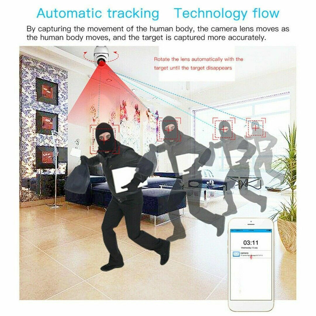 1080p Pan-Tilt Wi-Fi Indoor Security Camera – image 10