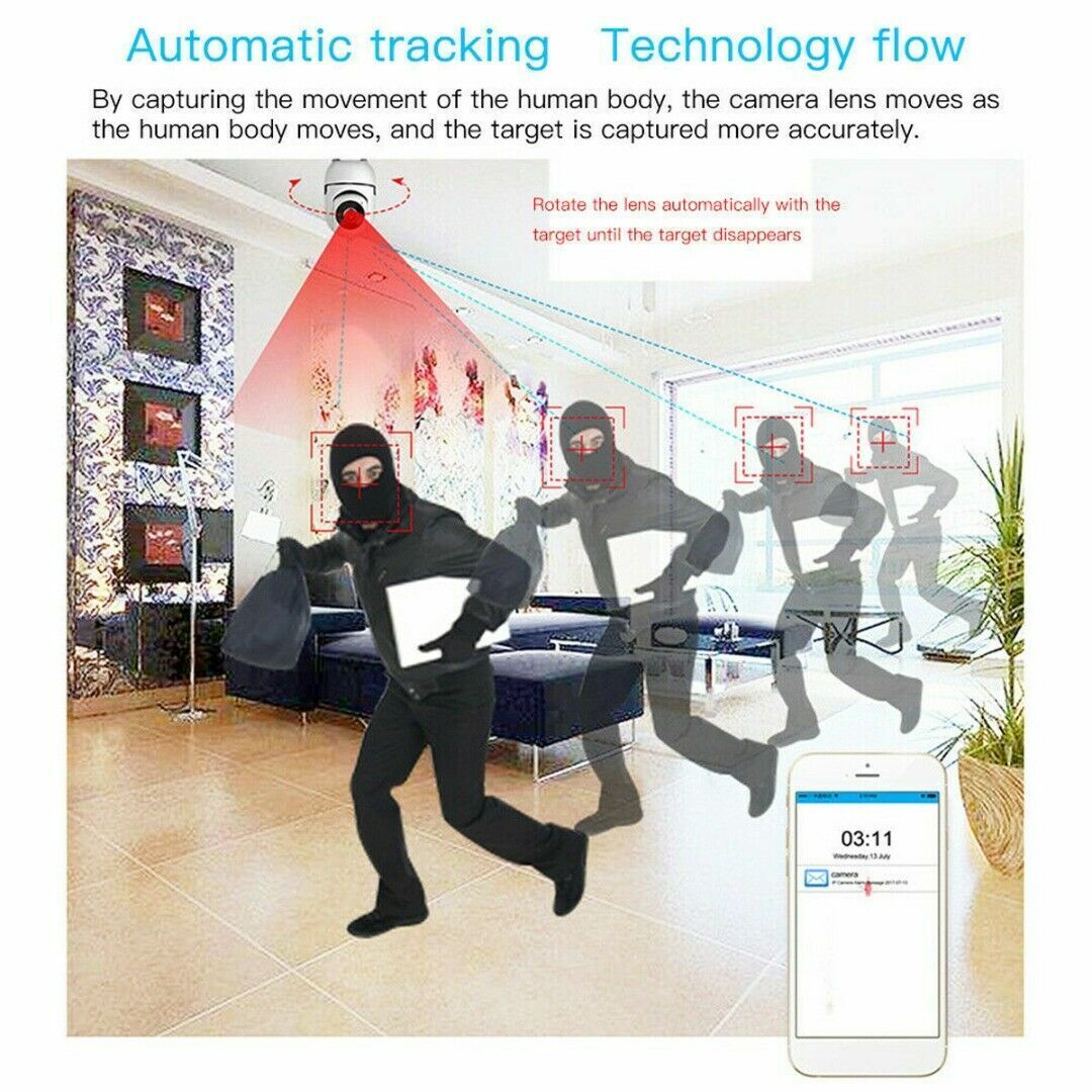 1080p Pan-Tilt Wi-Fi Indoor Security Camera – image 10