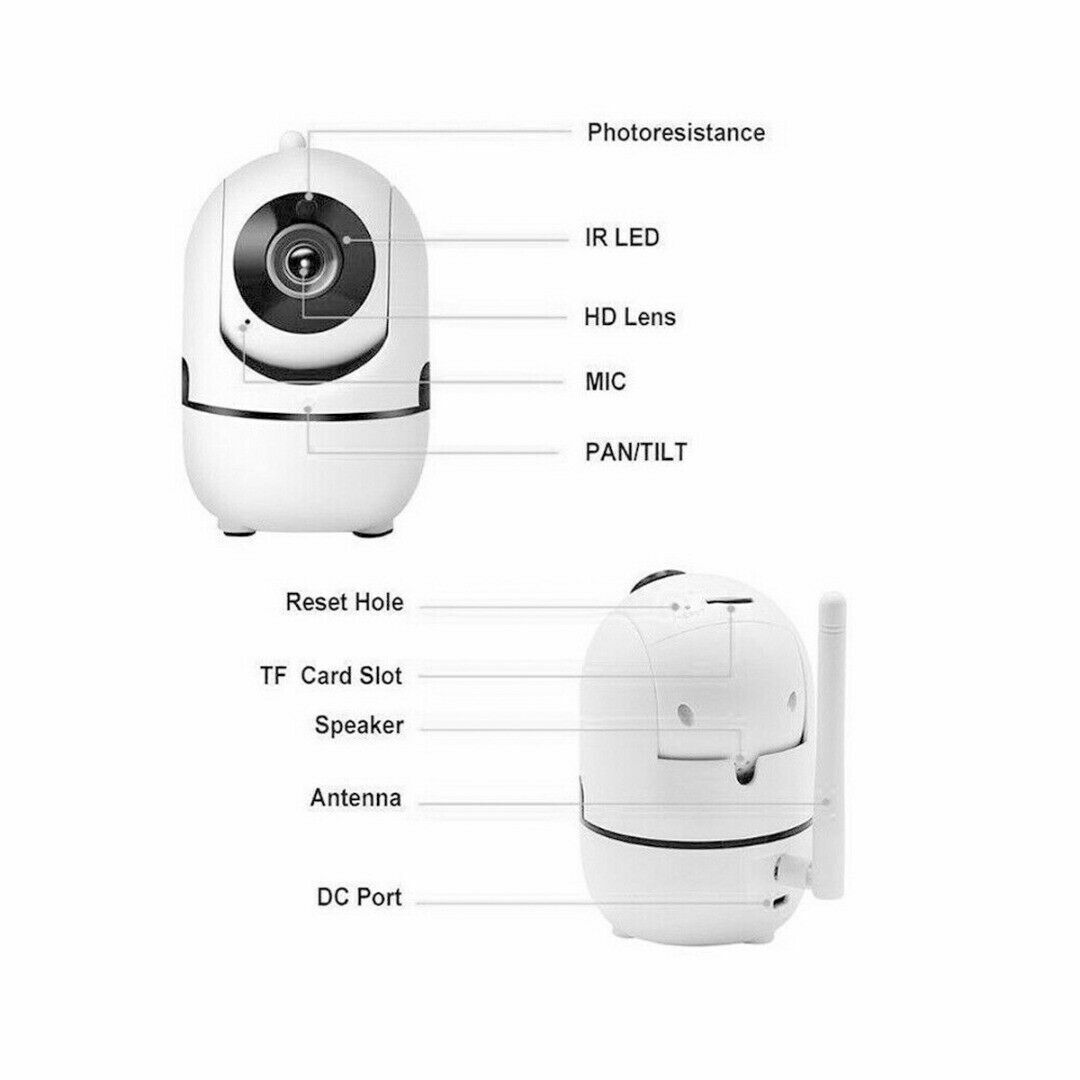 1080p Pan-Tilt Wi-Fi Indoor Security Camera – image 3