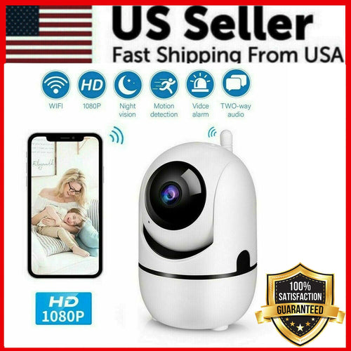 1080p Pan-Tilt Wi-Fi Indoor Security Camera – image 1