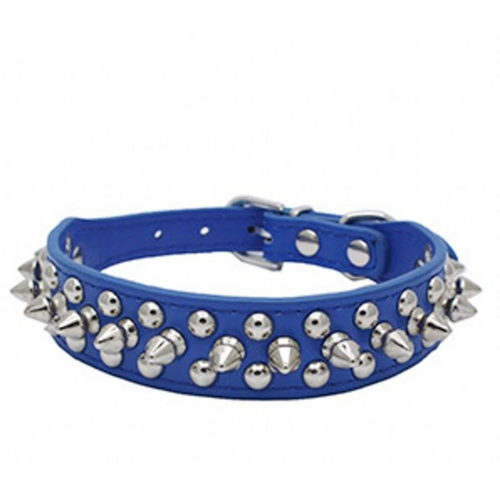 Adjustable Spiked PU Leather Dog Collar – image 28