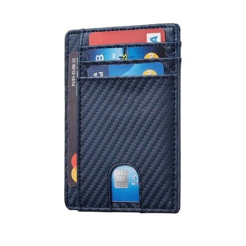Slim RFID-Blocking Leather Card Wallet – image 18