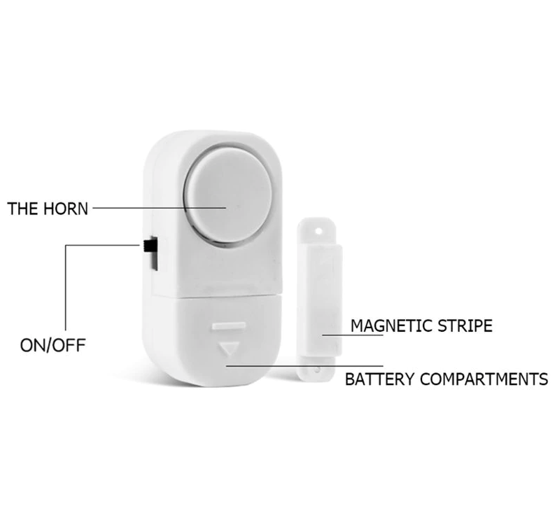 6-Piece Wireless Door & Window Alarm Set – image 9
