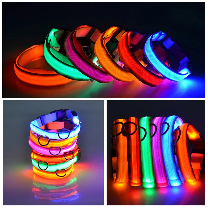 LED Light-Up Adjustable Dog Collar – image 7