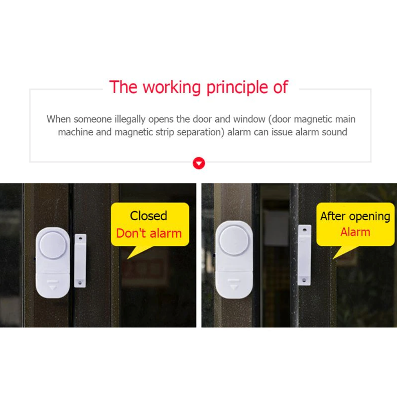 6-Piece Wireless Door & Window Alarm Set – image 7