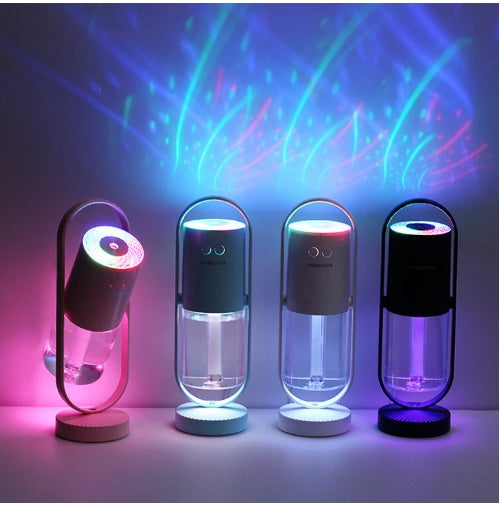 USB Mini Humidifier with Projection Night Light – image 2