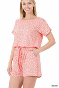 Floral Pocket Romper – image 3
