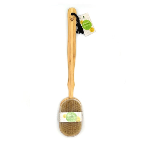 Long-Handle Bamboo Bath Brush – image 7