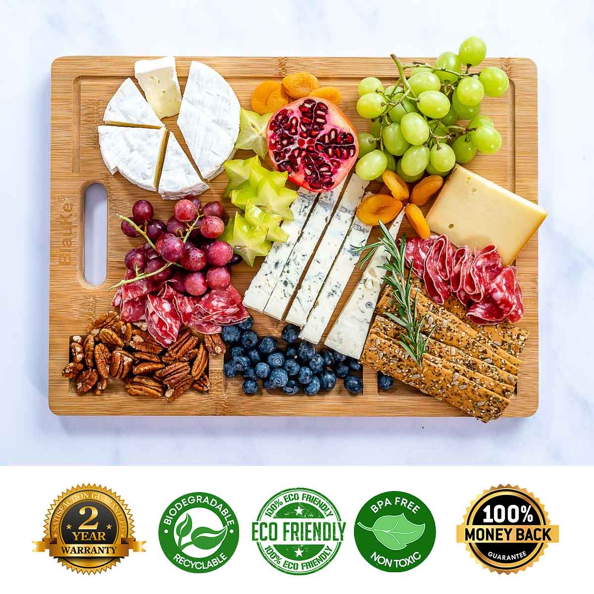 Extra-Large Bamboo Cutting Board – image 2