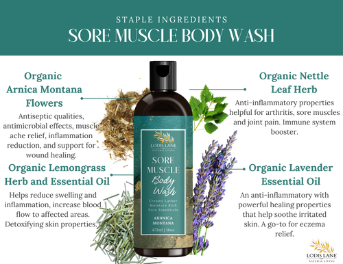 Arnica Montana Exfoliating Body Wash – image 2