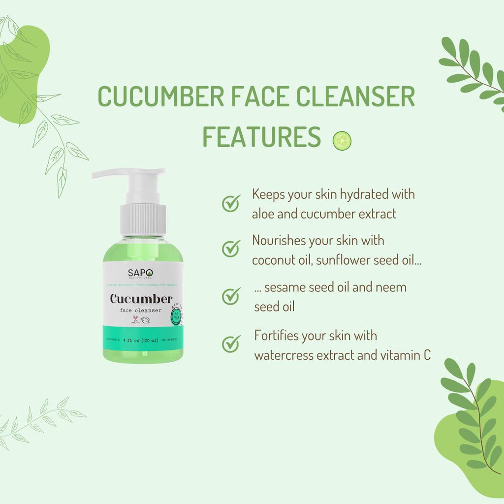 Sapo Cucumber Hydrating Face Cleanser – image 4