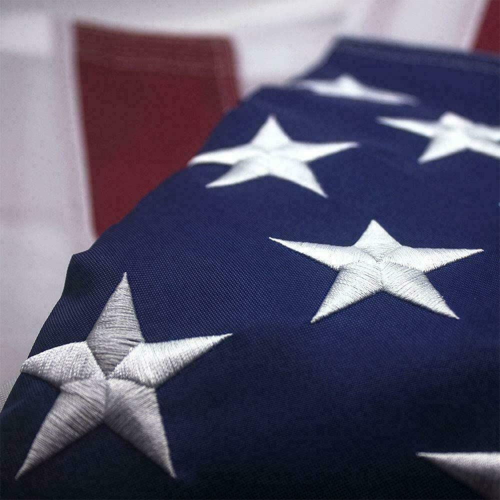 Heavy-Duty Embroidered American Flag – image 2