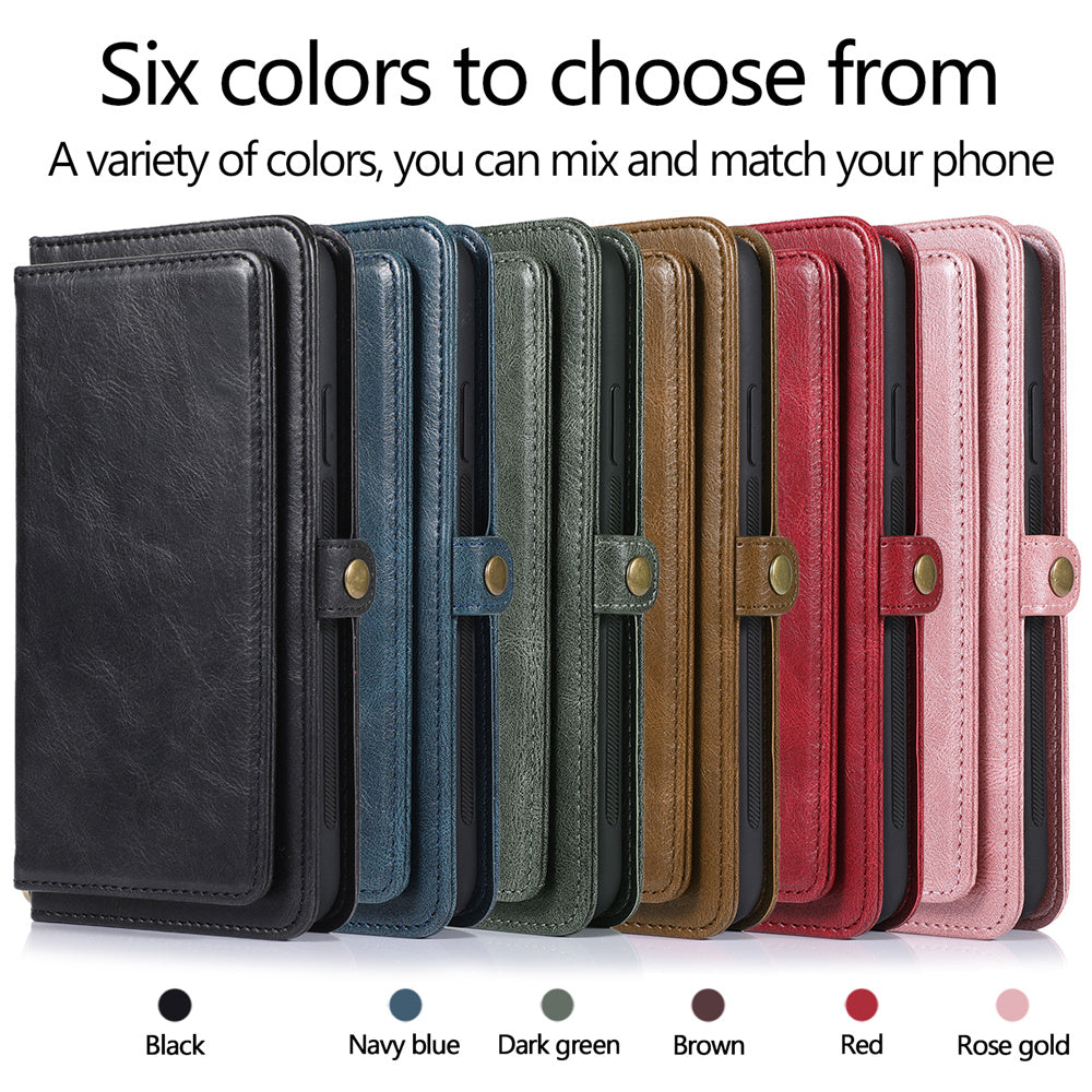 Magnetic Vegan Leather Wallet Case for iPhone – image 3