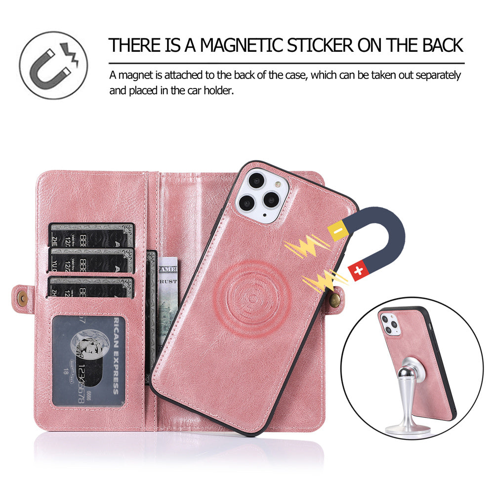 Magnetic Vegan Leather Wallet Case for iPhone – image 1