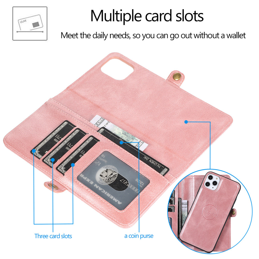 Magnetic Vegan Leather Wallet Case for iPhone – image 5